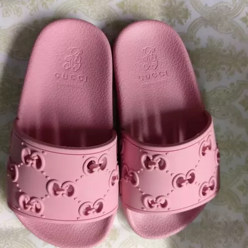 Cheap Gucci Kids' Slippers For Kids #1348643 Replica Wholesale [$48.00 USD] [ITEM#1348643] on Replica Gucci Kids' Shoes