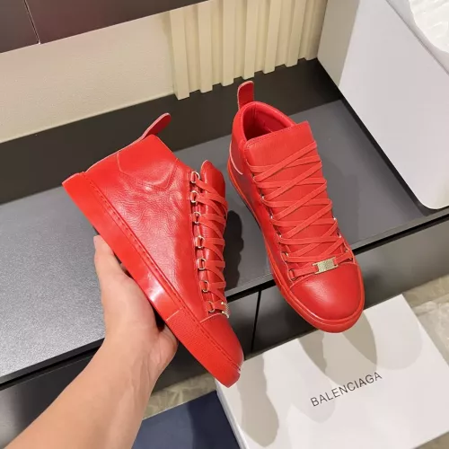 Cheap Balenciaga High Tops Shoes For Men #1348665 Replica Wholesale [$92.00 USD] [ITEM#1348665] on Replica Balenciaga High Tops Shoes