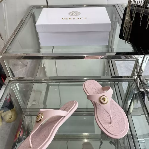 Cheap Versace Slippers For Women #1348668 Replica Wholesale [$72.00 USD] [ITEM#1348668] on Replica Versace Slippers