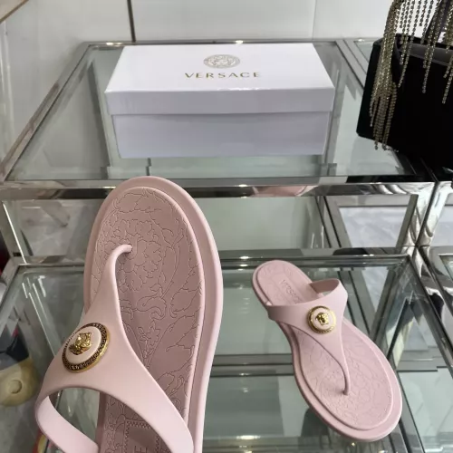 Cheap Versace Slippers For Women #1348668 Replica Wholesale [$72.00 USD] [ITEM#1348668] on Replica Versace Slippers