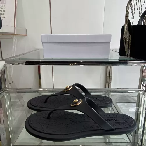 Cheap Versace Slippers For Women #1348669 Replica Wholesale [$72.00 USD] [ITEM#1348669] on Replica Versace Slippers