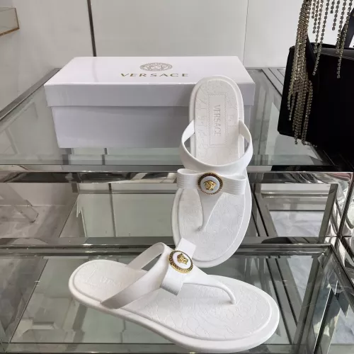 Cheap Versace Slippers For Women #1348670 Replica Wholesale [$72.00 USD] [ITEM#1348670] on Replica Versace Slippers