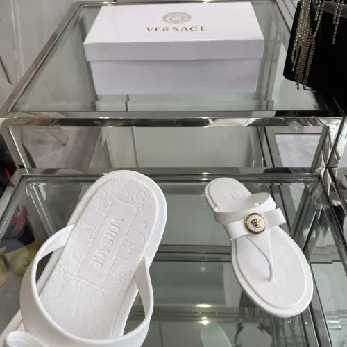 Cheap Versace Slippers For Women #1348670 Replica Wholesale [$72.00 USD] [ITEM#1348670] on Replica Versace Slippers