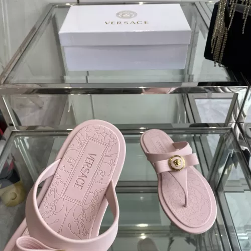 Cheap Versace Slippers For Women #1348671 Replica Wholesale [$72.00 USD] [ITEM#1348671] on Replica Versace Slippers