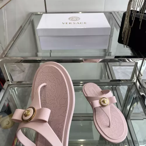 Cheap Versace Slippers For Women #1348671 Replica Wholesale [$72.00 USD] [ITEM#1348671] on Replica Versace Slippers