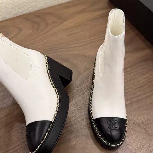 Cheap Chanel Boots For Women #1348674 Replica Wholesale [$135.00 USD] [ITEM#1348674] on Replica Chanel Boots