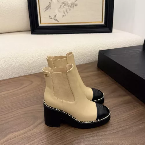 Cheap Chanel Boots For Women #1348675 Replica Wholesale [$135.00 USD] [ITEM#1348675] on Replica Chanel Boots