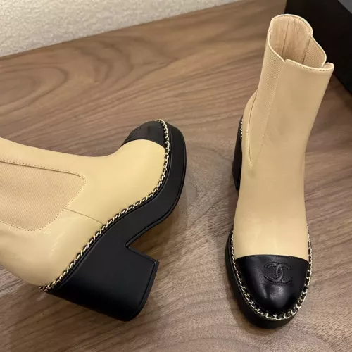 Cheap Chanel Boots For Women #1348675 Replica Wholesale [$135.00 USD] [ITEM#1348675] on Replica Chanel Boots