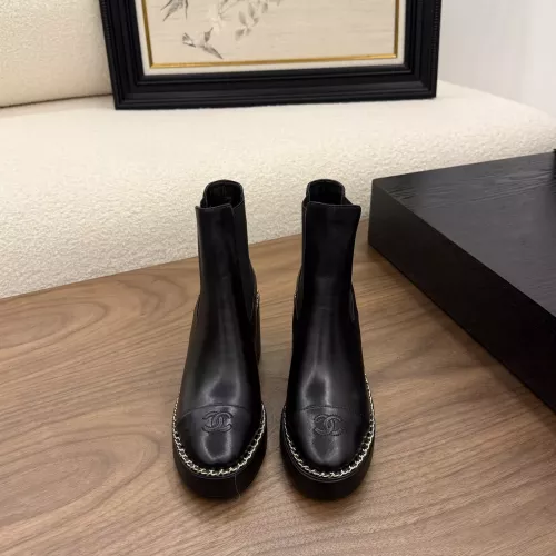 Cheap Chanel Boots For Women #1348676 Replica Wholesale [$135.00 USD] [ITEM#1348676] on Replica Chanel Boots