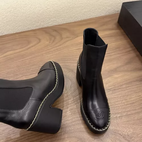 Cheap Chanel Boots For Women #1348676 Replica Wholesale [$135.00 USD] [ITEM#1348676] on Replica Chanel Boots
