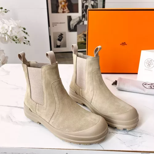 Cheap Hermes Boots For Women #1348677 Replica Wholesale [$102.00 USD] [ITEM#1348677] on Replica Hermes Boots