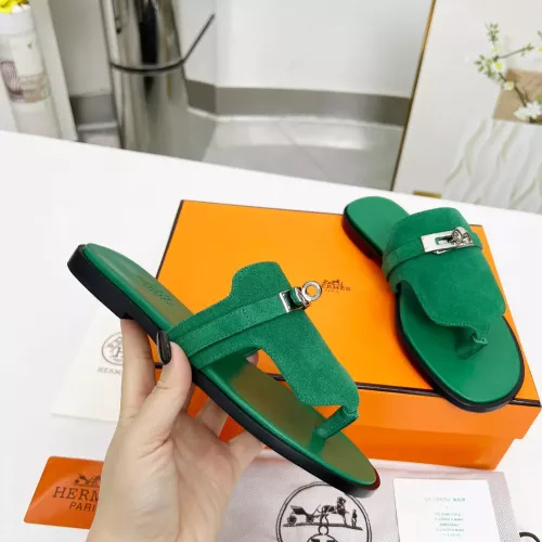 Cheap Hermes Slippers For Women #1348681 Replica Wholesale [$85.00 USD] [ITEM#1348681] on Replica Hermes Slippers