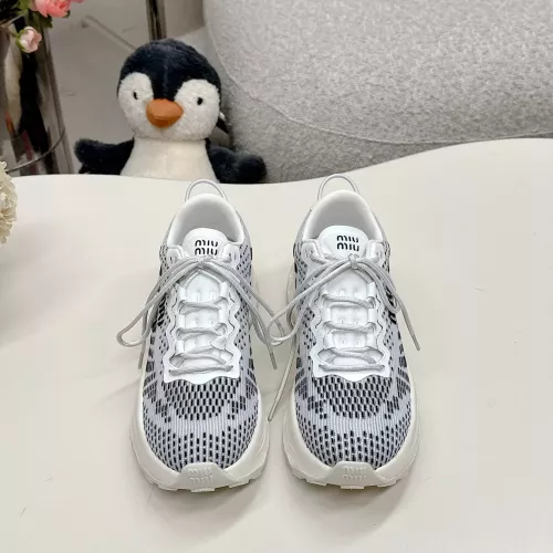 Cheap MIU MIU Casual Shoes For Women #1348711 Replica Wholesale [$100.00 USD] [ITEM#1348711] on Replica MIU MIU Casual Shoes