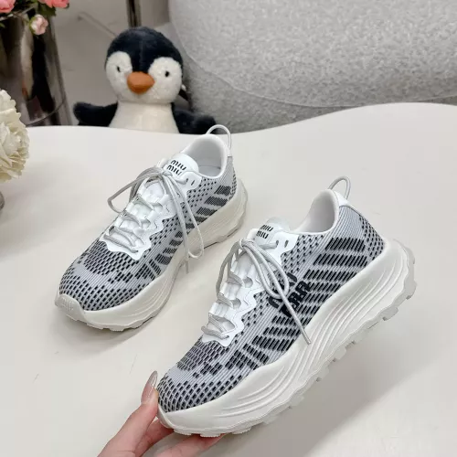Cheap MIU MIU Casual Shoes For Women #1348711 Replica Wholesale [$100.00 USD] [ITEM#1348711] on Replica MIU MIU Casual Shoes