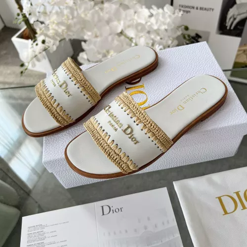 Cheap Christian Dior Slippers For Women #1348716 Replica Wholesale [$88.00 USD] [ITEM#1348716] on Replica Christian Dior Slippers