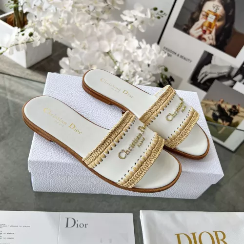 Cheap Christian Dior Slippers For Women #1348716 Replica Wholesale [$88.00 USD] [ITEM#1348716] on Replica Christian Dior Slippers