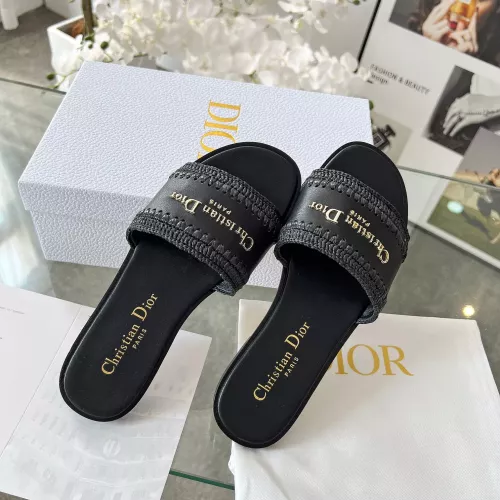 Cheap Christian Dior Slippers For Women #1348718 Replica Wholesale [$88.00 USD] [ITEM#1348718] on Replica Christian Dior Slippers