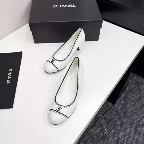 Cheap Chanel High-Heeled Shoes For Women #1348719 Replica Wholesale [$105.00 USD] [ITEM#1348719] on Replica Chanel High-Heeled Shoes