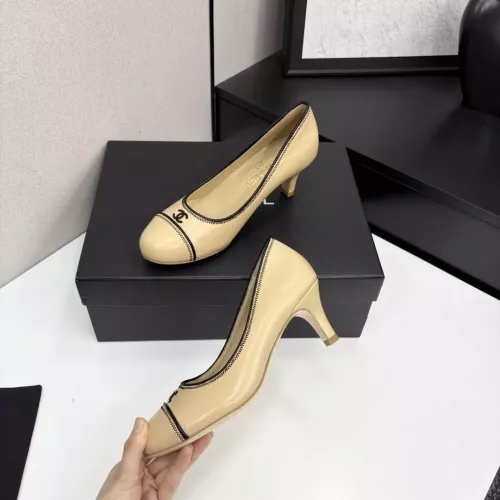 Cheap Chanel High-Heeled Shoes For Women #1348720 Replica Wholesale [$105.00 USD] [ITEM#1348720] on Replica Chanel High-Heeled Shoes