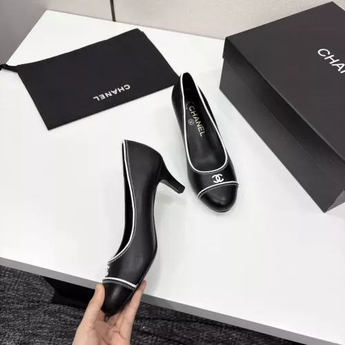 Cheap Chanel High-Heeled Shoes For Women #1348721 Replica Wholesale [$105.00 USD] [ITEM#1348721] on Replica Chanel High-Heeled Shoes