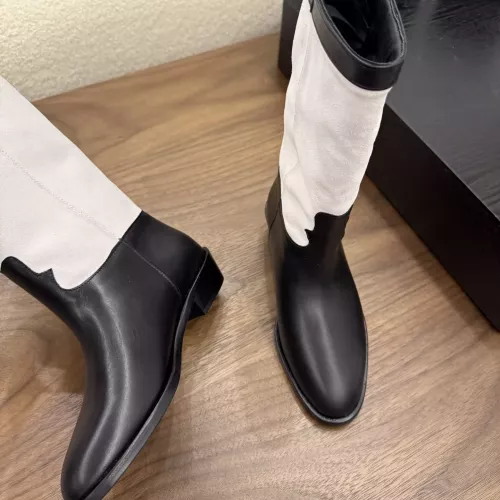 Cheap Chanel Boots For Women #1348732 Replica Wholesale [$132.00 USD] [ITEM#1348732] on Replica Chanel Boots