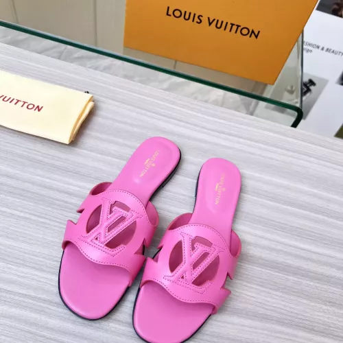 Cheap Louis Vuitton Slippers For Women #1348737 Replica Wholesale [$85.00 USD] [ITEM#1348737] on Replica Louis Vuitton Slippers