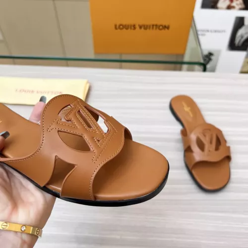 Cheap Louis Vuitton Slippers For Women #1348739 Replica Wholesale [$85.00 USD] [ITEM#1348739] on Replica Louis Vuitton Slippers