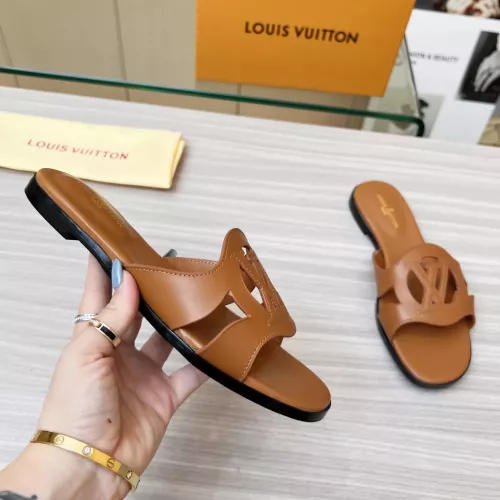Cheap Louis Vuitton Slippers For Women #1348739 Replica Wholesale [$85.00 USD] [ITEM#1348739] on Replica Louis Vuitton Slippers
