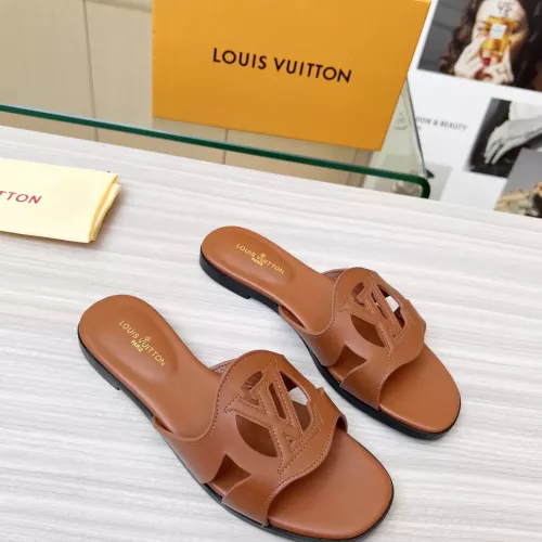 Cheap Louis Vuitton Slippers For Women #1348740 Replica Wholesale [$85.00 USD] [ITEM#1348740] on Replica Louis Vuitton Slippers