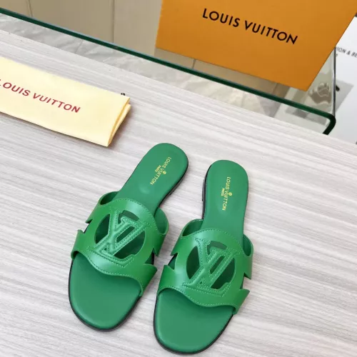 Cheap Louis Vuitton Slippers For Women #1348742 Replica Wholesale [$85.00 USD] [ITEM#1348742] on Replica Louis Vuitton Slippers