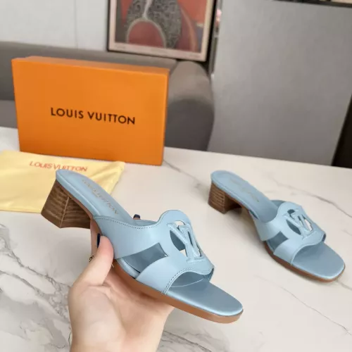 Cheap Louis Vuitton Slippers For Women #1348744 Replica Wholesale [$85.00 USD] [ITEM#1348744] on Replica Louis Vuitton Slippers