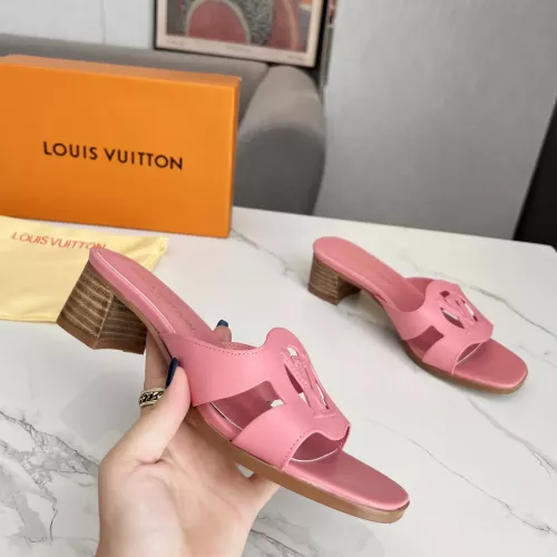 Cheap Louis Vuitton Slippers For Women #1348746 Replica Wholesale [$85.00 USD] [ITEM#1348746] on Replica Louis Vuitton Slippers