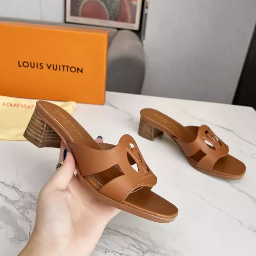 Cheap Louis Vuitton Slippers For Women #1348748 Replica Wholesale [$85.00 USD] [ITEM#1348748] on Replica Louis Vuitton Slippers