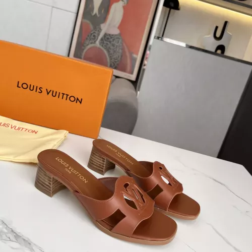 Cheap Louis Vuitton Slippers For Women #1348751 Replica Wholesale [$85.00 USD] [ITEM#1348751] on Replica Louis Vuitton Slippers