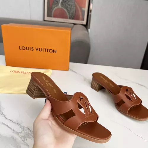 Cheap Louis Vuitton Slippers For Women #1348751 Replica Wholesale [$85.00 USD] [ITEM#1348751] on Replica Louis Vuitton Slippers