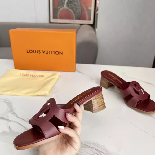 Cheap Louis Vuitton Slippers For Women #1348753 Replica Wholesale [$85.00 USD] [ITEM#1348753] on Replica Louis Vuitton Slippers