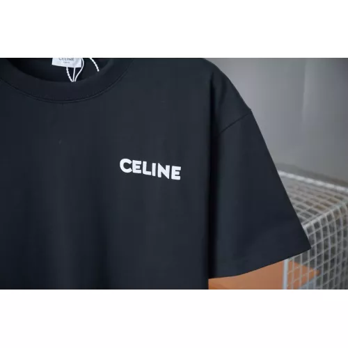 Cheap Celine T-Shirts Short Sleeved For Unisex #1348761 Replica Wholesale [$34.00 USD] [ITEM#1348761] on Replica Celine T-Shirts