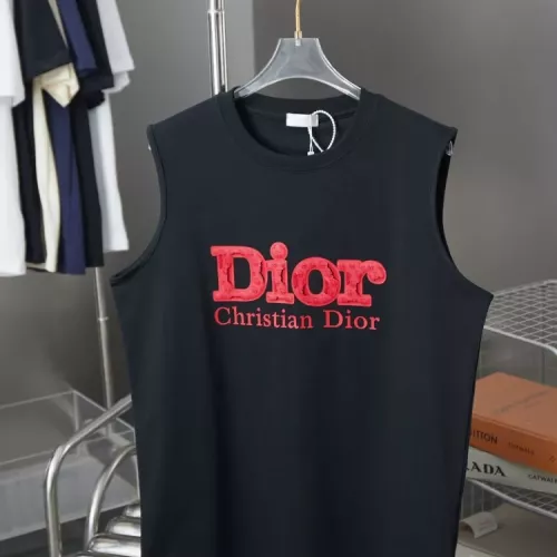 Cheap Christian Dior T-Shirts Sleeveless For Unisex #1348769 Replica Wholesale [$34.00 USD] [ITEM#1348769] on Replica Christian Dior T-Shirts
