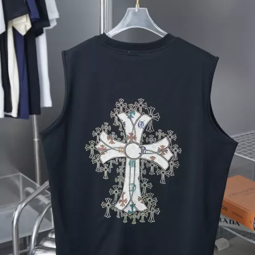 Cheap Chrome Hearts T-Shirts Sleeveless For Unisex #1348770 Replica Wholesale [$36.00 USD] [ITEM#1348770] on Replica Chrome Hearts T-Shirts