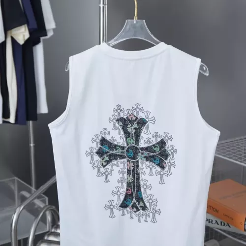 Cheap Chrome Hearts T-Shirts Sleeveless For Unisex #1348771 Replica Wholesale [$36.00 USD] [ITEM#1348771] on Replica Chrome Hearts T-Shirts