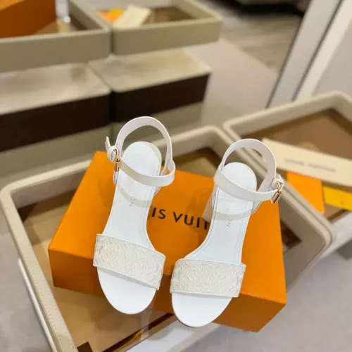 Cheap Louis Vuitton Sandal For Women #1348774 Replica Wholesale [$118.00 USD] [ITEM#1348774] on Replica Louis Vuitton Sandal