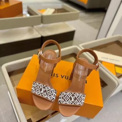Cheap Louis Vuitton Sandal For Women #1348781 Replica Wholesale [$118.00 USD] [ITEM#1348781] on Replica Louis Vuitton Sandal