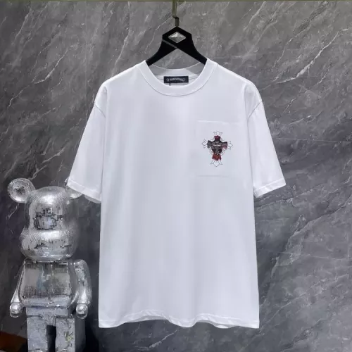Cheap Chrome Hearts T-Shirts Short Sleeved For Unisex #1348794 Replica Wholesale [$39.00 USD] [ITEM#1348794] on Replica Chrome Hearts T-Shirts