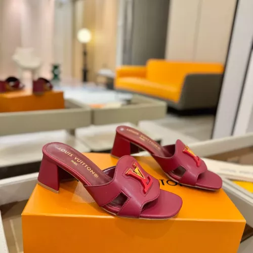 Cheap Louis Vuitton Slippers For Women #1348812 Replica Wholesale [$108.00 USD] [ITEM#1348812] on Replica Louis Vuitton Slippers