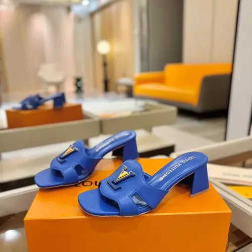 Cheap Louis Vuitton Slippers For Women #1348813 Replica Wholesale [$108.00 USD] [ITEM#1348813] on Replica Louis Vuitton Slippers
