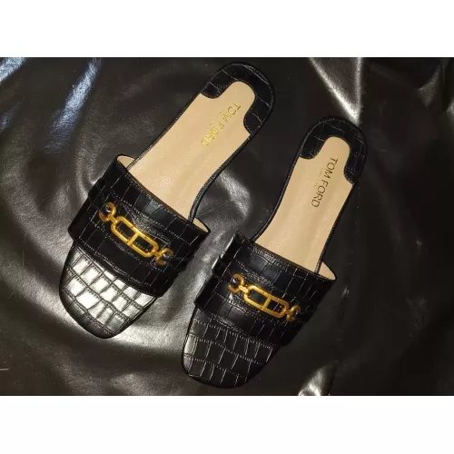 Cheap Tom Ford Slippers For Women #1348815 Replica Wholesale [$82.00 USD] [ITEM#1348815] on Replica Tom Ford Slippers