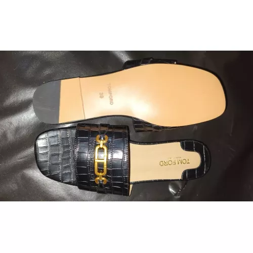 Cheap Tom Ford Slippers For Women #1348815 Replica Wholesale [$82.00 USD] [ITEM#1348815] on Replica Tom Ford Slippers