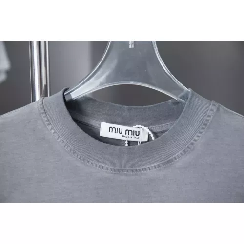 Cheap MIU MIU T-Shirts Sleeveless For Unisex #1348837 Replica Wholesale [$39.00 USD] [ITEM#1348837] on Replica MIU MIU T-Shirts