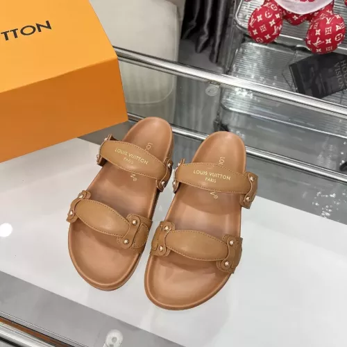 Cheap Louis Vuitton Slippers For Women #1348867 Replica Wholesale [$72.00 USD] [ITEM#1348867] on Replica Louis Vuitton Slippers