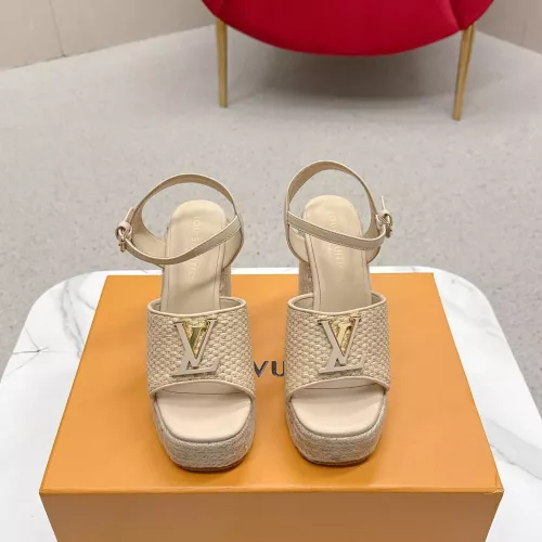 Cheap Louis Vuitton Sandal For Women #1348868 Replica Wholesale [$118.00 USD] [ITEM#1348868] on Replica Louis Vuitton Sandal